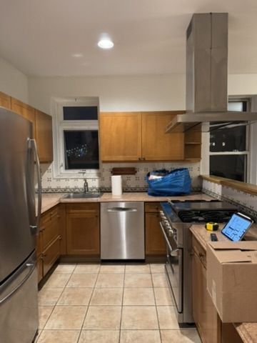 The kitchen before the renovation