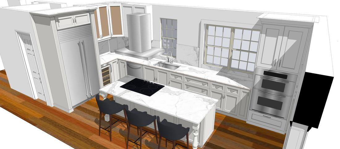 The 3D model the client approved
